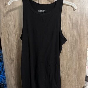 Torrid Super Soft Black Tank Top